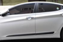 Hyundai Elantra 2011 Молдинги черные