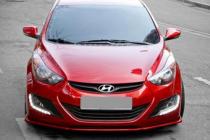 Hyundai Elantra 2011 Накладки хром