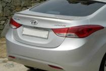 Hyundai Elantra 2011 Спойлер + накладка на стекло