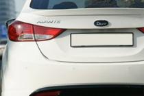 Hyundai Elantra 2011 Спойлер 2