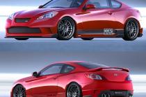 Hyundai Genesis Coupe Обвес HKS