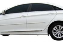 Hyundai Sonata 2010 Молдинги дверей крашеннные