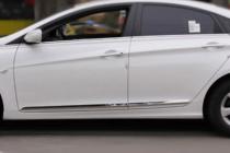 Hyundai Sonata 2010 Молдинги на двери нержавейка