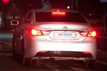 Hyundai Sonata 2010 Накладка на стекло со стоп-сигналом