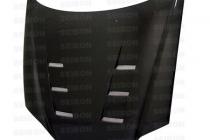 TS-style carbon fiber hood for 2003-2006 Hyundai Tiburon