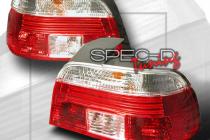 99-03 BMW E39 Euro Tail Lights - Red
