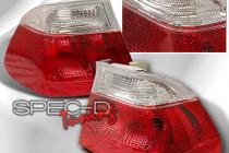 99-01 BMW E46 4DR Euro Tail Lights Outers Only - Red