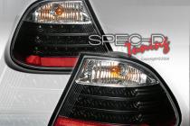 99-03 BMW E46 2DR LED Tail Lights - Black