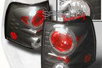 03-04 Ford Expedition Euro Tail Lights - Black