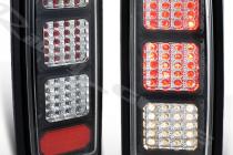 Hummer H2 Фонари диодные черные 2
