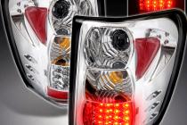 Jeep Grand Cherokee 99-04 Фары задние хром диодные