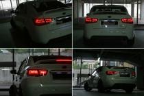 Kia Cerato 08-11 Фонари диодные Audi Style