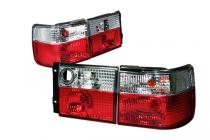 93-98 Volkswagen Jetta Euro Tail Lights - RedClear
