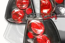 99-04 Volkswagen Jetta Euro Tail Lights - Black