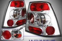 99-04 VW Jetta Bora MK 4 Tail Lights Chrome