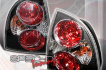 01-05 Volkswagen Passat Euro Tail Lights - Black