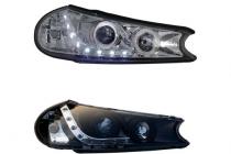 Ford Mondeo 96-00 Передняя оптика черная или хром