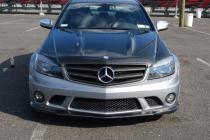 Mercedes W204 Капот матовый карбоновый AMG63