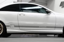 Mercedes W209 Пороги Prior Design