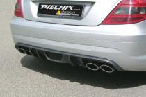 Mercedes R171 Диффузор заднего бампера Piecha Design