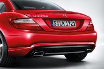 Mercedes R172 Задний бампер AMG под парктроники