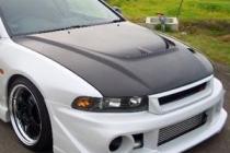 MMC Galant 99-03 Капот пластиковый V1