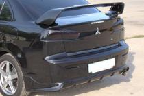 Юбка заднего бампера Zodiak вариант №1 Lancer X