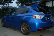 Craft Спойлер Subaru Impreza WRX 2008 хэтчбэк