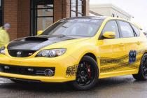Капот карбоновый Subaru Impreza WRX хэтчбэк 2008