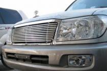 Land Cruiser 100 решетка нержавейка полиров
