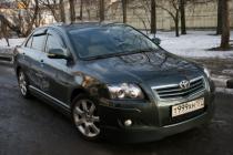 Toyota Avensis накладка на бампер передний