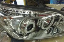 06-08 Toyota Rav 4 Фары передние хром