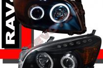 06-08 Toyota Rav 4 Фары передние черные