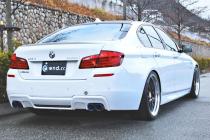 Юбка задняя end.cc для BMW 5 серии в кузове F10/F11. ,