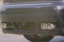 AudiA4 B6/8E (2001-2004)  Накладка на задний бампер ( Avant)