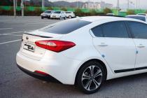 Kia Cerato 2013 Спойлер крашенный