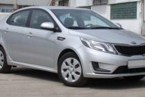 Kia Rio 2011 Накладки на пороги
