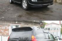 Lexus GX470 Юбка передняя и задняя