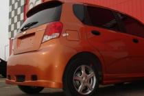 Бампер задний Chevrolet Aveo Хетчбек