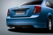 Накладка заднего бампера Chevrolet Lacetti седан